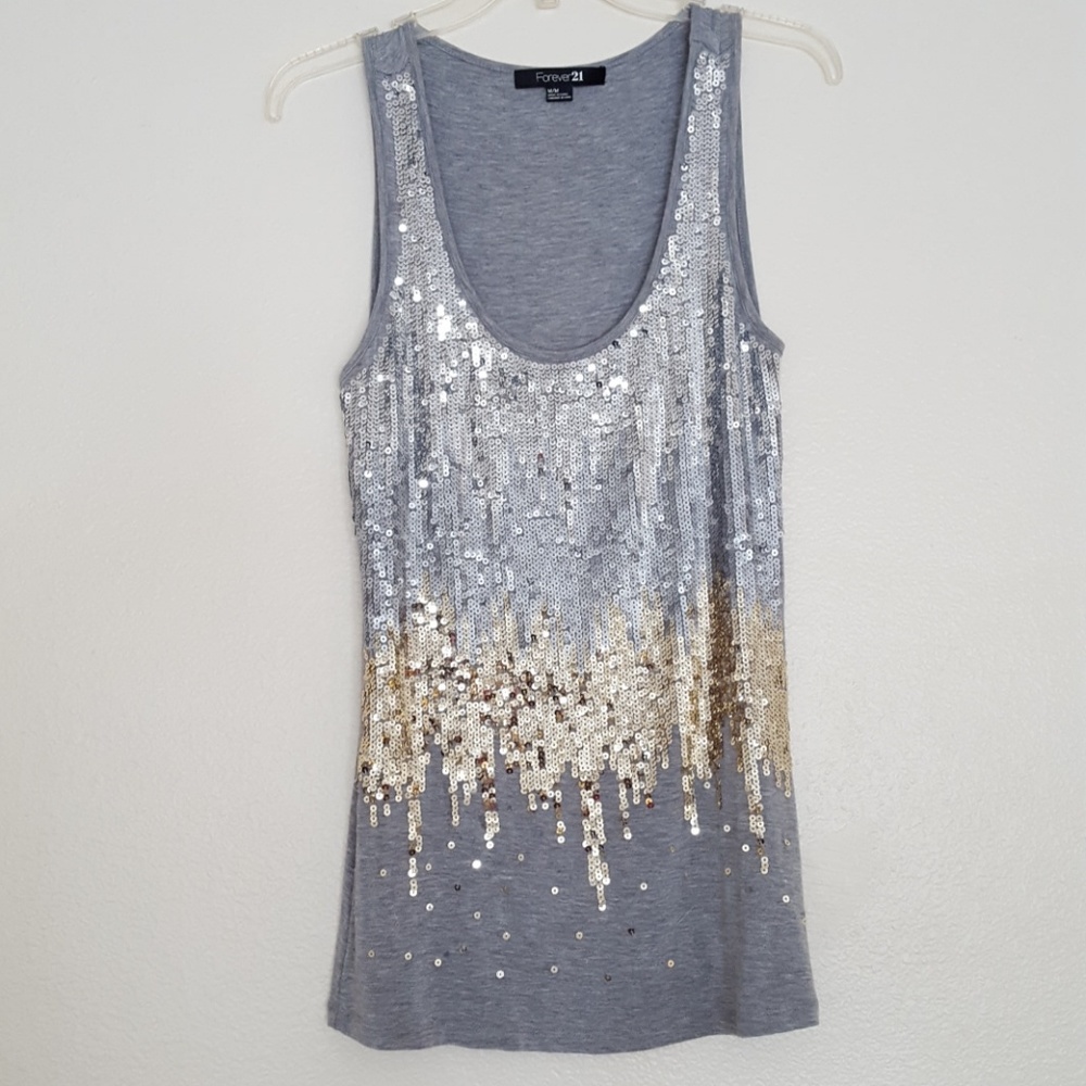 Forever 21 Bedazzled Tank Top - MM